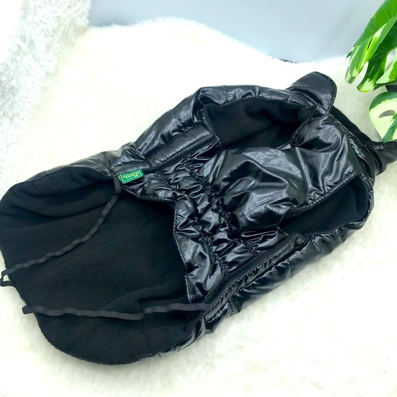 Hunter Tampere Waterproof Harness Acces quilted Puppa Coat Black 40cm - Picture 2 of 12